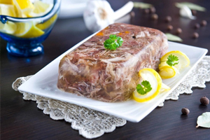 Холодец в меню