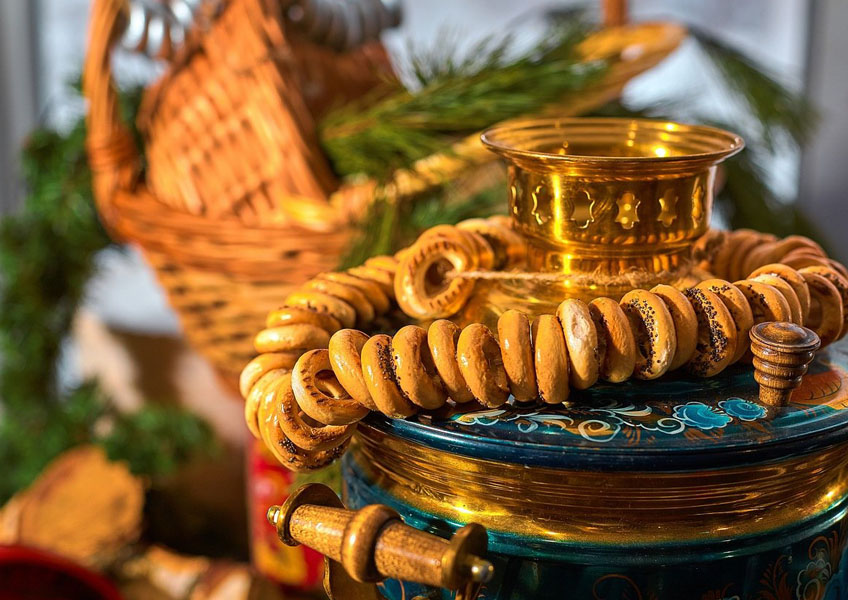 корпоратив в русском стиле