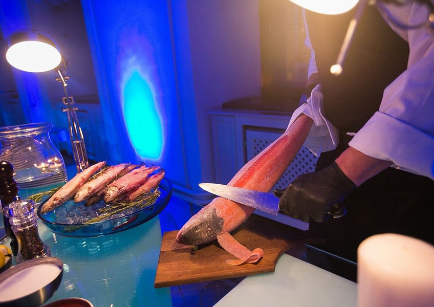 строганина из северных рыб