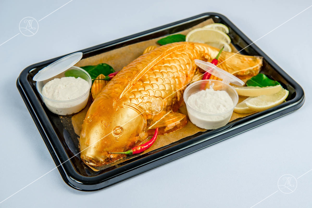 Заливное в форме рыбки