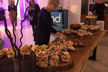 Фуршет на 200 гостей для Wella