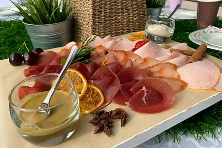 День рождения в загородном доме в Эко-стиле