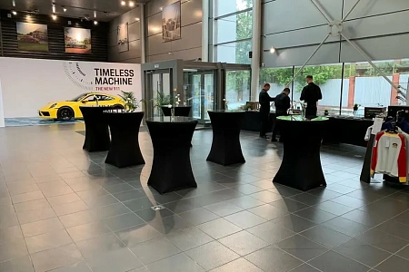 Фуршет на Quest-Drive Porsche