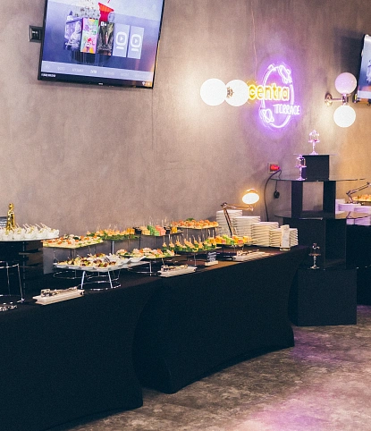 Фуршет + казино на 120 персон Centra