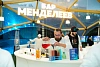 бармен готовить молекулярные коктейли выездной молекулярный бар