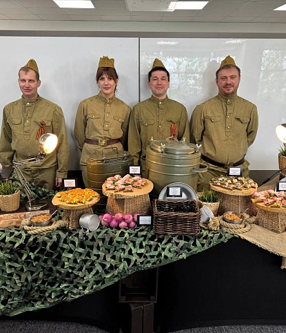 Полевая кухня на 80 персон для Консист