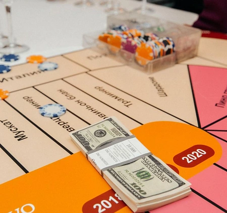 Анимационная станция "Винное казино" и доставка с обслуживанием на 80 персон