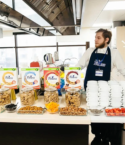 Завтрак для Девушек Компании Nestle