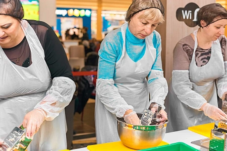 Рекордное приготовление Сельди под шубой