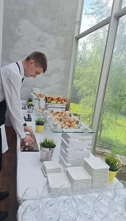 Банкет на свадьбу на 25 персон в частном доме