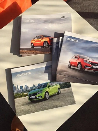 Фуршет на тест-драйв Lada