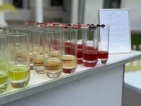 Свадебный банкет и welcome на 41 персону в Усадьбе Середниково