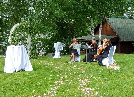 Свадеба на 65 человек в яхт-клубе