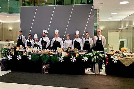 Новогодний фуршет для МСП Банк