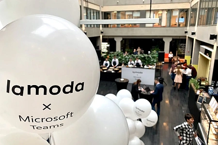 Анимационный чайный бар для Lamoda