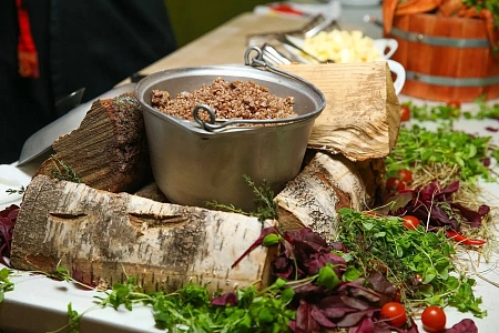 Фуршет в театре "У Никитских Ворот"