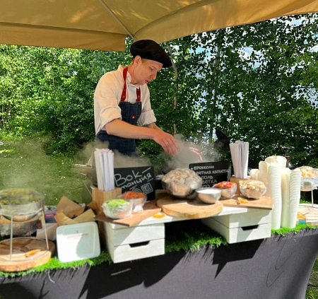 Анимационные станции на 50 персон в Парке Покровский Берег