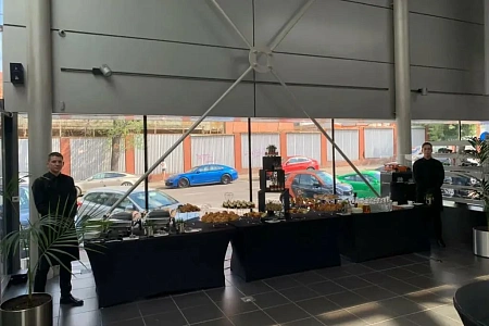 Фуршет на Quest-Drive Porsche