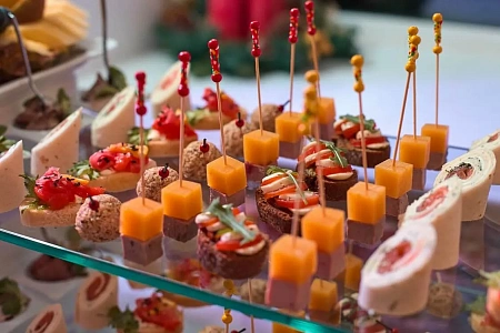 Новогодний фуршет в лофте