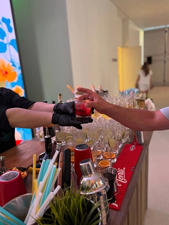 Коктейль на 150 персон для клиентов компании СТОУН 