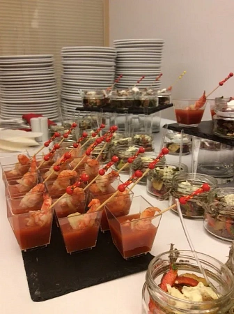 Новогодний фуршет для Тойота Банк