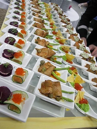 Фуршет на вручение премии "ПОЭТ"