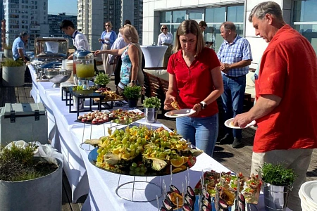 Фуршет на 65 персон GEA