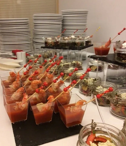 Новогодний фуршет для Тойота Банк