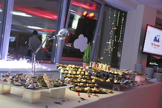 Новогодний фуршет для Совкомбанк