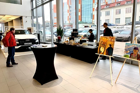 Фуршет в Ауди-центре Таганка