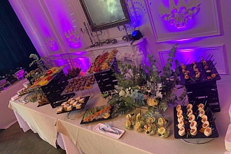 Фуршет, анимация и бар на 40 персон