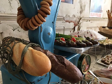 Фуршет в стиле советского буфета