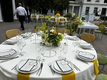 Свадебный банкет и welcome на 41 персону в Усадьбе Середниково