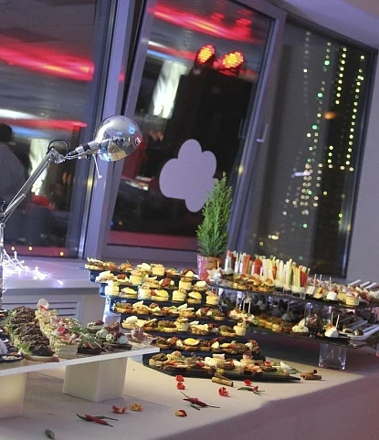 Новогодний фуршет для Совкомбанк