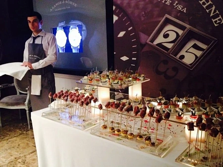 Фуршет в магазине A.Lange & Sohne.