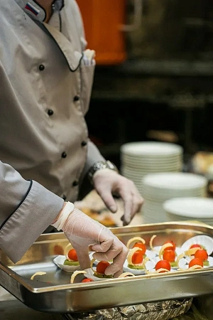 Фуршет в музее РЖД