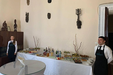 Фуршет на 90 персон для Института Африки