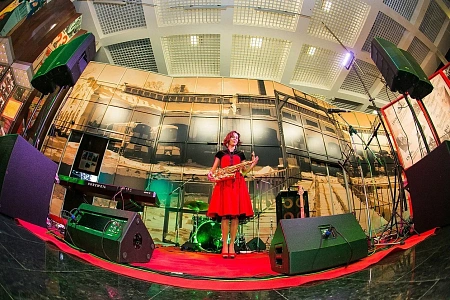 Фуршет в музее РЖД