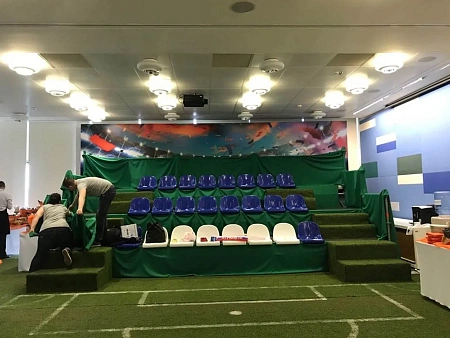 Фуршет в офисе компании GLO