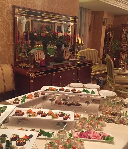 Прием в резиденции посла ЮАР