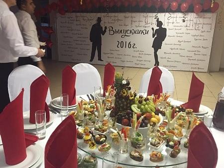 Выпускной для 120 учеников СОШ№1