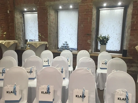 Фуршет на презентации Klapp