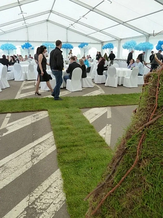 Фуршет на заводе Kronospan