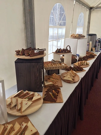 Фуршет для Каскад недвижимость