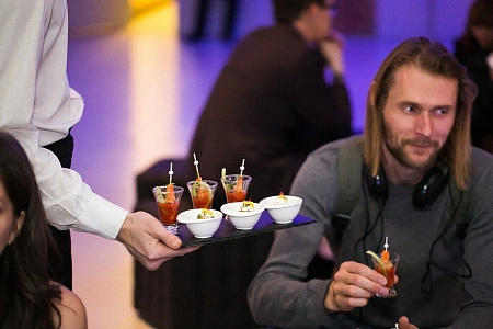 Фуршет на премии SAP Value Award