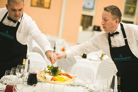 Банкет в Атриуме музея им. Пушкина