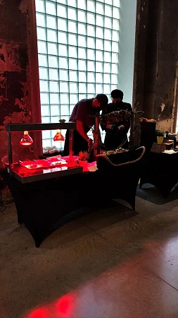 Фуршет и food станции на 75 персон