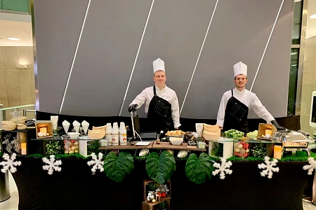 Новогодний фуршет для МСП Банк