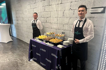 Фуршет с дегустацией вина на 35 персон