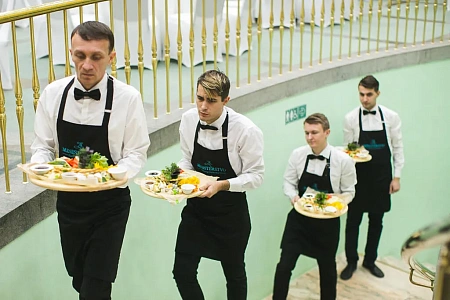 Банкет в Атриуме музея им. Пушкина